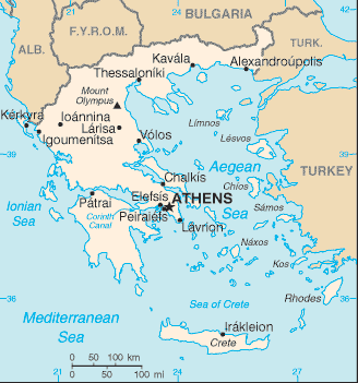 Greece Map