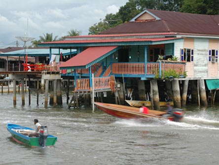 Kampong Ayer, the Water Village