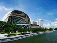 The Esplanade concert hall and the Flyer